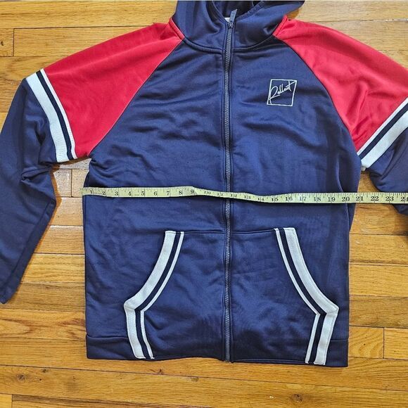 Holloway Men’s Blue Full Zip Up Jacket Sweater Size L - Picture 6 of 8